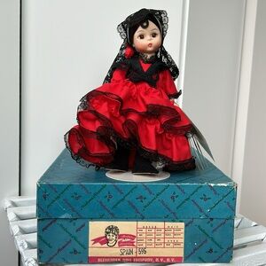 Madame Alexander International Friends doll, Spain, 8 inches